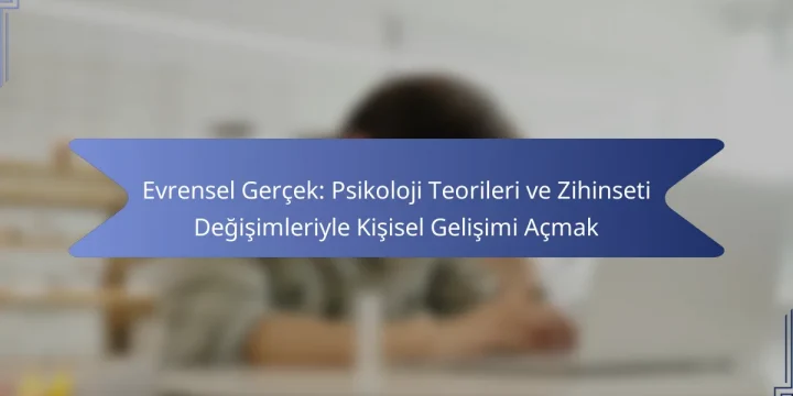 Evrensel Gerçek: Psikoloji Teorileri ve Zihinseti Değişimleriyle Kişisel Gelişimi Açmak